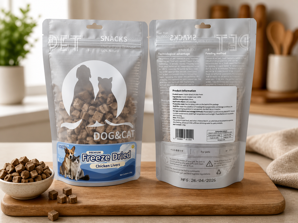Freeze-Dried Chicken Liver Pet Treats