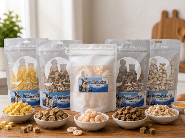 Freeze-Dried Pet Treat Variety Pack