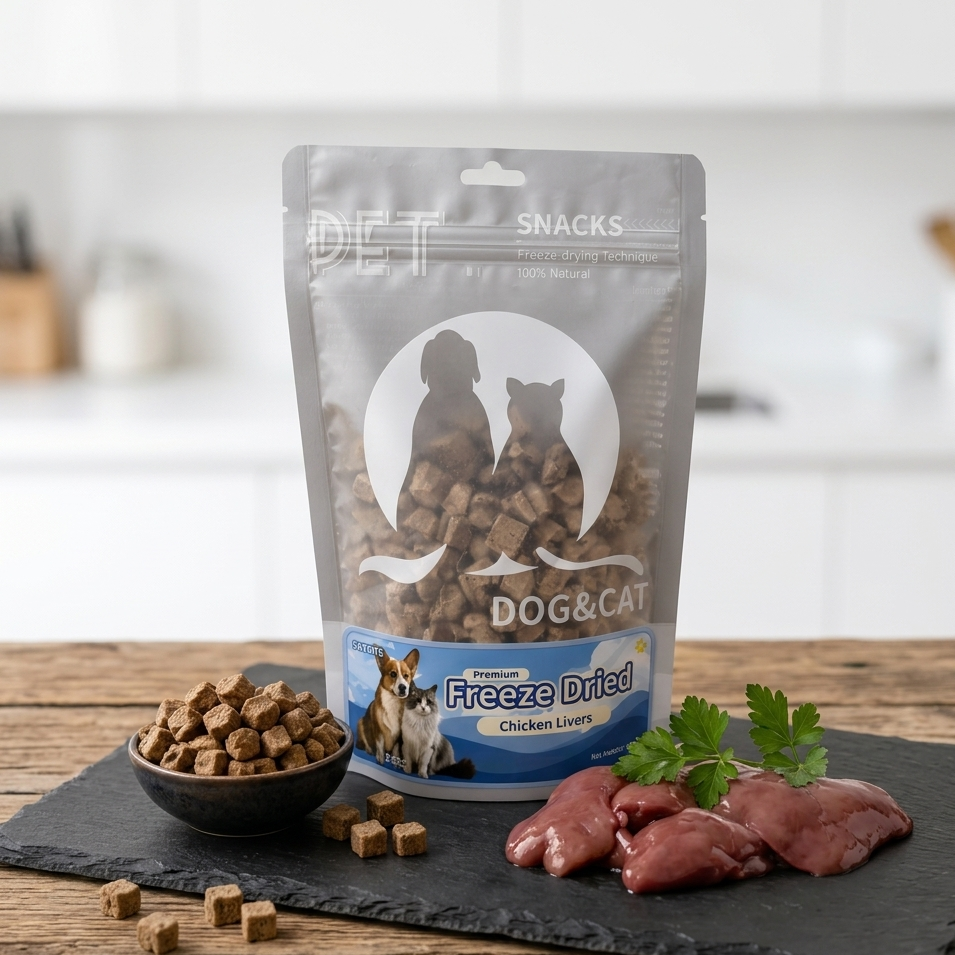 Freeze-Dried Chicken Liver Pet Treats