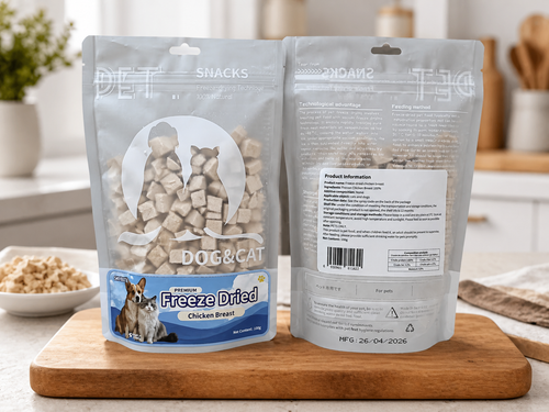 Freeze-Dried Chicken Breast Pet Treats for Dogs & Cats